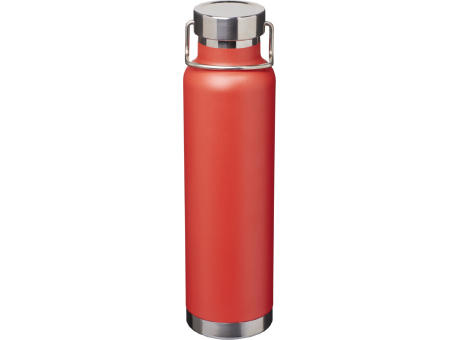 Botella de 650 ml de acero inoxidable reciclado con certificado RCS con aislamiento de cobre Thor 