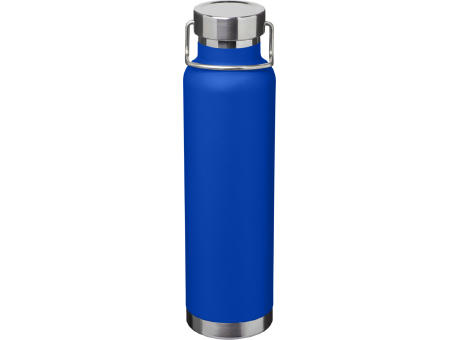 Botella de 650 ml de acero inoxidable reciclado con certificado RCS con aislamiento de cobre Thor 