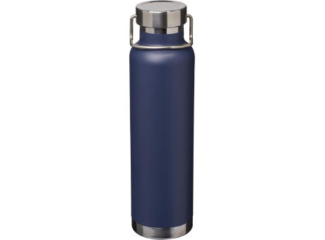 Botella de 650 ml de acero inoxidable reciclado con certificado RCS con aislamiento de cobre Thor 