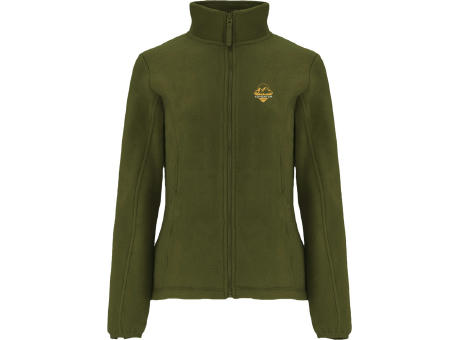 Chaqueta de forro polar con cremallera completa para mujer Artic