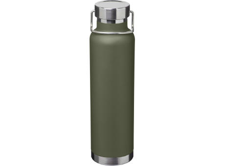 Botella de 650 ml de acero inoxidable reciclado con certificado RCS con aislamiento de cobre Thor 