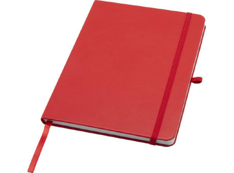 Libreta de tapa dura A5 de material reciclado con páginas rayadas Teak