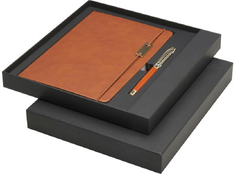 Set de libreta A5 con rollerball Legato (tinta azul)