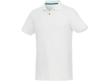 Polo de manga corta de material reciclado orgánico para hombre 