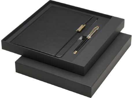 Set de libreta A5 con rollerball Legato (tinta azul)