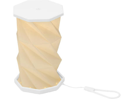 Lámpara de mesa plegable y regulable de plástico reciclado Celestia