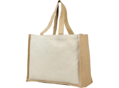 Bolsa Tote para la compra de lona y yute de 320 g/m² Varai