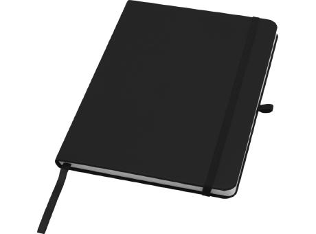 Libreta de tapa dura A5 de material reciclado con páginas rayadas Teak