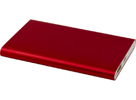 Batería externa tipo C de aluminio reciclado de 4000 mAh Pep 