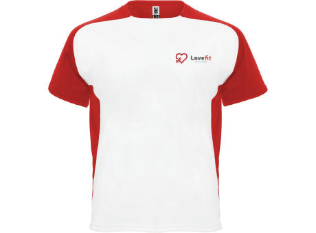 Camiseta deportiva de manga corta infantil de 140 g/m² Bugatti