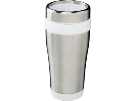 Vaso con aislamiento de acero inoxidable reciclado de 410 ml con certificación RCS Elwood 