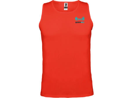 Camiseta deportiva sin mangas para hombre de 140 g/m² Andre
