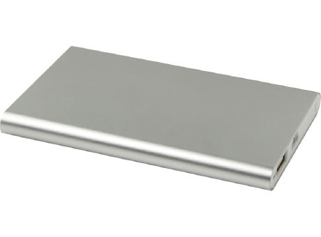 Batería externa tipo C de aluminio reciclado de 4000 mAh Pep 