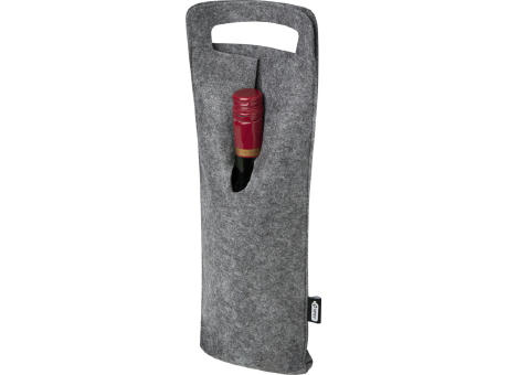 Bolsa de vino de fieltro reciclado GRS de 75 cl Felta