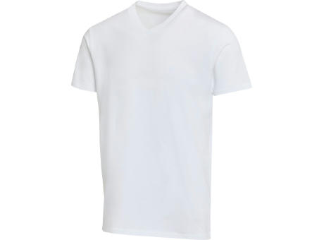 Camiseta orgánica unisex con certificado OCS de manga corta y cuello de pico de 200 g/m² Balfour