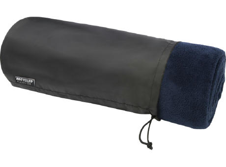Manta de tejido polar coral de RPET certificada GRS Lily