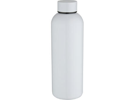 Botella de agua de 750 ml de acero inoxidable reciclado con pared simple para sublimación y con certificado RCS Spring