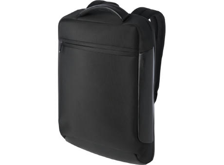 Mochila para portátil compacta de material reciclado GRS de 15,6