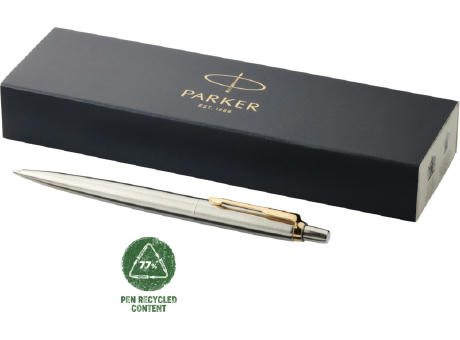 Parker bolígrafo de acero inoxidable Jotter (tinta azul)