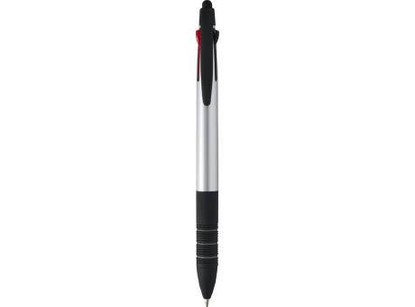 Bolígrafo de material reciclado RCS de 3 tintas con stylus Trine