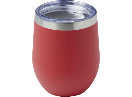 Taza con aislamiento de cobre de 350 ml de acero inóxidable reciclado con certificado RCS Corzo