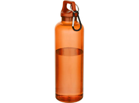 Bidón de 750 ml de plástico reciclado con certificado RCS y mosquetón Oregon