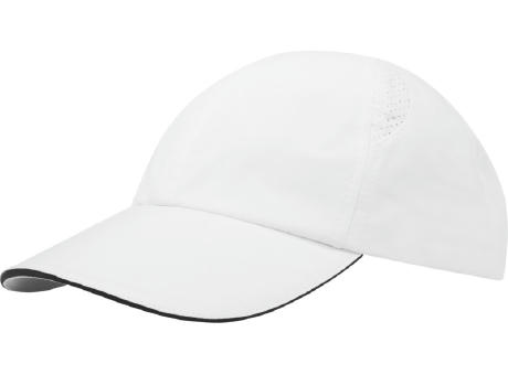 Gorra sandwich reciclada de 6 paneles Cool Fit GRS de 110 g/m² Morion