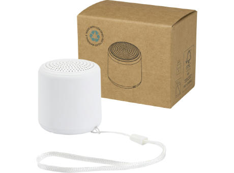 Altavoz inalámbrico Bluetooth® de plástico reciclado de 3 W Velkis