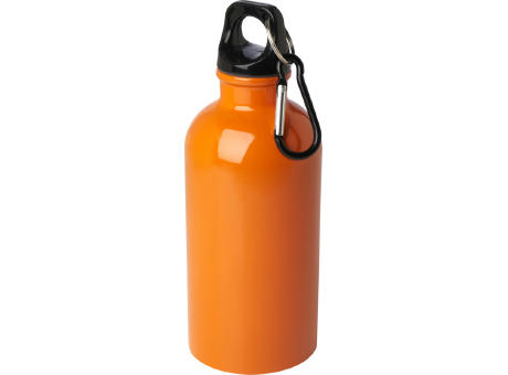 Bidón de 400 ml de acero inoxidable con certificado RCS con mosquetón Oregon