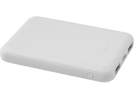 Batería externa tipo C de plástico reciclado de 5000 mAh Asama