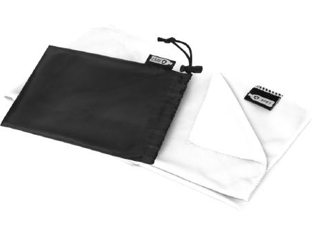 Toalla refrescante deportiva de PET reciclado con bolsa 80 x 30 cm Raquel