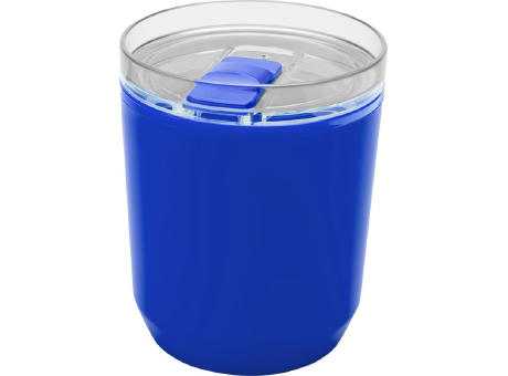 Vaso de doble pared de plástico reciclado de 180 ml Hudson