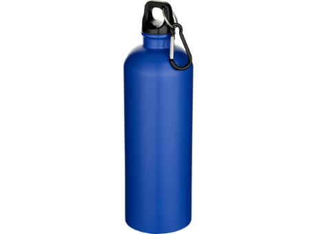 Botella de 750 ml de acero inoxidable mate reciclado con certificado RCS con mosquetón Oregon