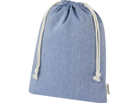 Bolsa de regalo grande de 4 l de algodón reciclado GRS de 150 g/m² "Pheebs"