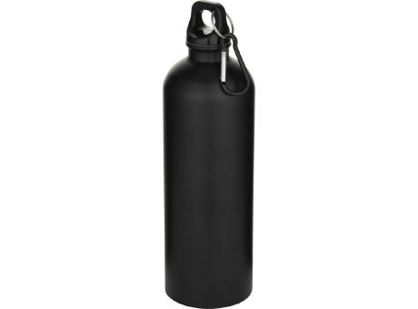 Botella de 750 ml de acero inoxidable mate reciclado con certificado RCS con mosquetón Oregon