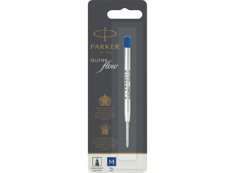 Parker recambio de bolígrafo Quinkflow (tinta azul)