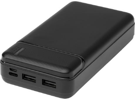 Batería externa de plástico reciclado de 20 000 mAh Loop 