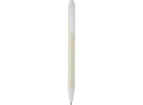 Bolígrafo fabricado con cartones de leche recilados Dairy Dream (tinta negra)