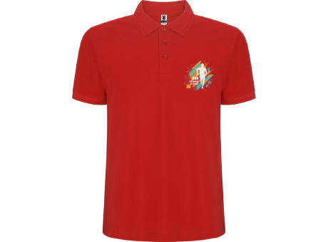 Polo de manga corta para hombre de 220 g/m² Pegaso Premium