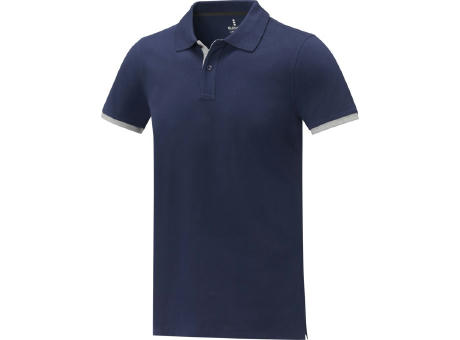 Polo de manga corta de dos tonos para hombre de 200 g/m² 