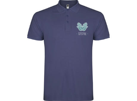 Polo de manga corta para hombre de 200 g/m² Star