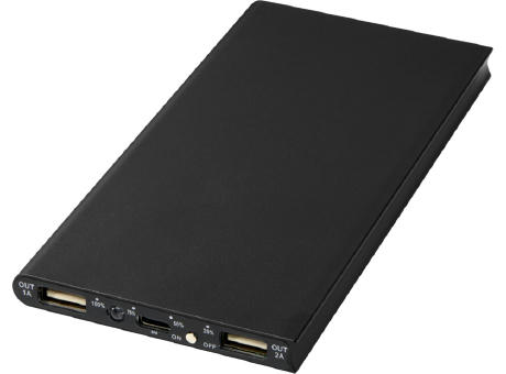Batería externa de aluminio de 8000 mAh Plate