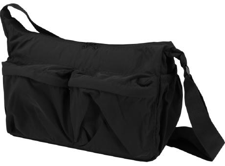 Bolso bandolera para portátil Calli de 33 cm de GRS, de nailon reciclado