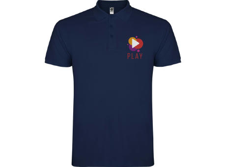 Polo de manga corta para hombre de 200 g/m² Star