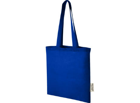 Bolsa Tote de algodón reciclado GRS de 140 g/m2 de 7 L Madras
