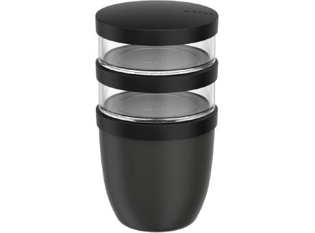 Fiambrera con 3 piezas de 500 ml + 2 × 200 ml Mepal Ellipse