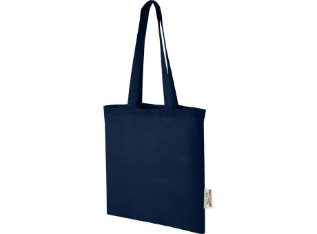 Bolsa Tote de algodón reciclado GRS de 140 g/m2 de 7 L Madras