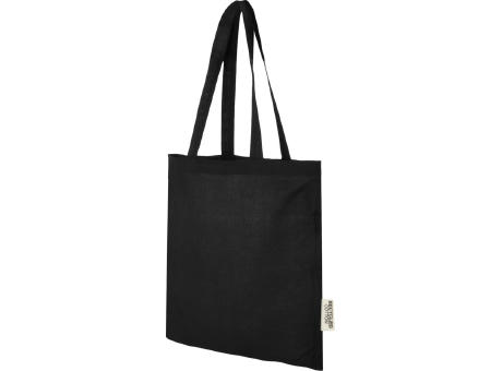 Bolsa Tote de algodón reciclado GRS de 140 g/m2 de 7 L Madras