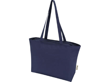 Bolsa Tote de algodón 320 g/m² con cremallera Ningbo
