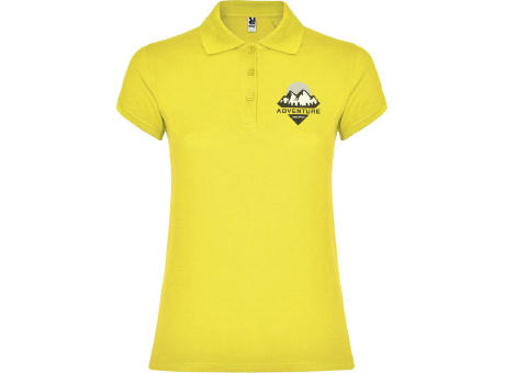 Polo de manga corta para mujer de 200 g/m² Star